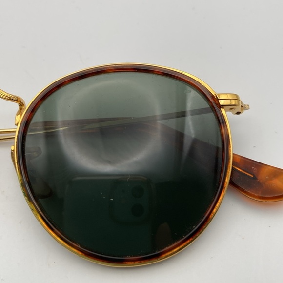 Vintage Ray Ban W1675 Classic Metals Sunglasses Tortoise Shell